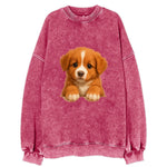 Nova Scotia Duck Tolling Retriever  - Vi - Vintage Sweatshirt
