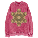 Metatron's Cube  - Vintage Sweatshirt