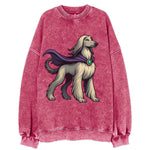Afghan Hound Mystic Hero  - Vintage Sweatshirt