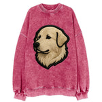 Great Pyrenees - Trendy fluffy giant des - Vintage Sweatshirt