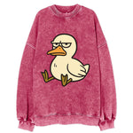 The Duck Judging Silently - Vintage Sweatshirt