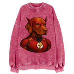 Vizsla Speed Hero  - Vintage Sweatshirt