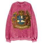 Finland Brown Bear Emblem  - Vintage Sweatshirt