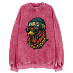 Paris Rooster - Vintage Sweatshirt