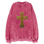 Alpha Omega Cross  - Vintage Sweatshirt
