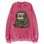 The Sloth Judging Silently - Vintage Sweatshirt