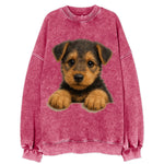 Airedale Terrier  - Vintage Sweatshirt