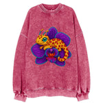 Leopard Orchid - Vintage Sweatshirt