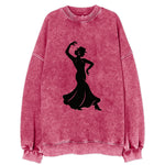 Flamenco dancer passionate stance - Vintage Sweatshirt