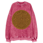 Aztec Calendar  - Vintage Sweatshirt