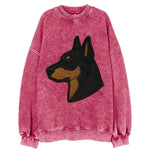 Beauceron - Contemporary French herder d - Vintage Sweatshirt