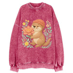 Peach Otter - Vintage Sweatshirt