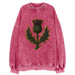 Scottish Thistle  - Vintage Sweatshirt