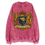 New Zealand Heritage Badge  - Vintage Sweatshirt