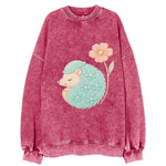 Aqua Hedgehog - Vintage Sweatshirt