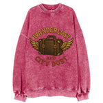 Wanderlust And City Dust  - Vintage Sweatshirt