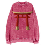 Japanese Torii Gate  - Vintage Sweatshirt