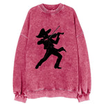 Mariachi violinist passionate performance - Vintage Sweatshirt