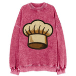 Chef Hat  - Vintage Sweatshirt