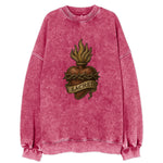 Sacred Heart  - Vintage Sweatshirt