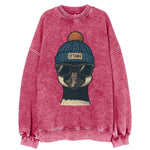 Ottawa Canadian Goose wearing Ottawa bea - Vintage Sweatshirt