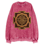 Sri Yantra  - Vintage Sweatshirt