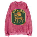 Wolf Warrior  - Vintage Sweatshirt