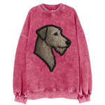 Irish Wolfhound - Modern gentle giant lo - Vintage Sweatshirt