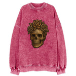 Skull and Roses  - Vintage Sweatshirt