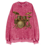 Drum Kit  - Vintage Sweatshirt