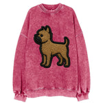 Affenpinscher - Contemporary wiry design - Vintage Sweatshirt