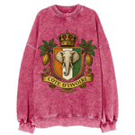 Ivory Coast Royal Logo  - Vintage Sweatshirt