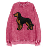 Gordon Setter - Modern setter silhouette - Vintage Sweatshirt