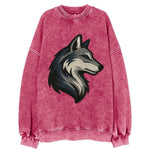 Lone Wolf Wanderer  - Vintage Sweatshirt