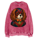 Cavalier King Charles Friendly Hero  -  Vintage Sweatshirt
