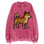 Norwegian Lundehund - Modern puffin hunt - Vintage Sweatshirt