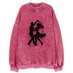 Salsa dancers spinning turn - Vintage Sweatshirt