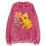 Yellow Dart Frog - Vintage Sweatshirt