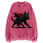 Belgian Malinois Black Panther  - Vintag - Vintage Sweatshirt