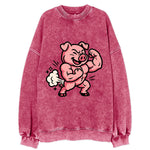 Strong Pig - Vintage Sweatshirt