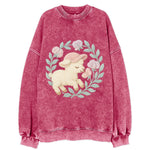 Lamb Sweet Peas - Vintage Sweatshirt
