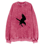 Hawk diving for prey - Vintage Sweatshirt