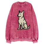 German Sheprador - German Shepherd Lab m Vintage Sweatshirt