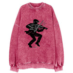 Irish folk musician traditional jig - Vintage Sweatshirt