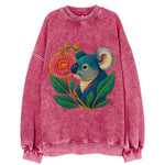 Koala Eucalyptus Bloom - Vintage Sweatshirt
