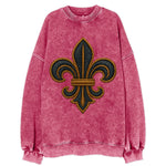 Fleur de Lis  - Vintage Sweatshirt