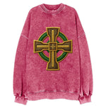 Durrow Cross - Vintage Sweatshirt