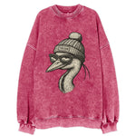 Toledo Great Blue Heron wearing Toledo b - Vintage Sweatshirt