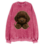 Irish Water Spaniel  - Vintage Sweatshirt