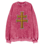 Patriarchal Cross - Vintage Sweatshirt